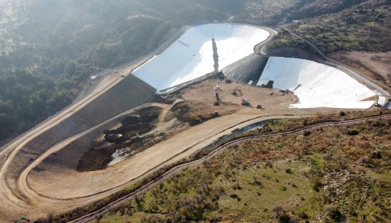 Ayvalık Ayazmant Mevkii Atık Barajı ve Yolu