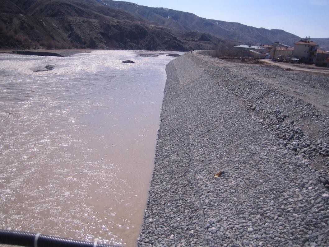 Elazığ Palu İlçe Merkezinin Murat Nehri Taşkınlarından Korunması İşi