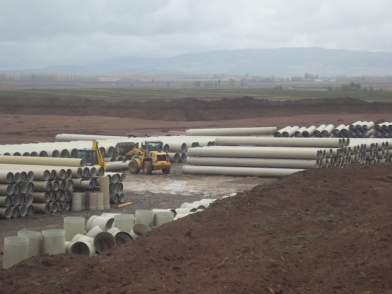 Sivas Şarkışla Kanak Sulaması İnşaatı İşi